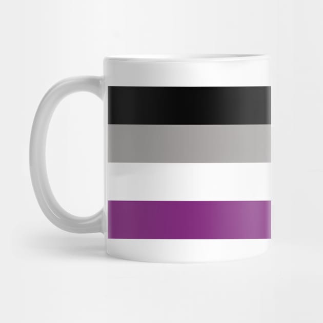 Asexual Pride Flag by Print Stop Studio